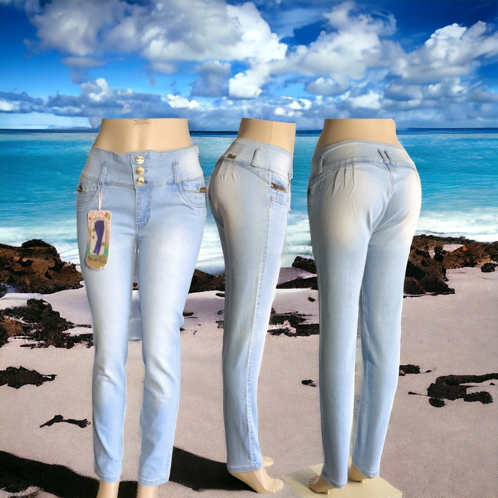 *NEW* - Colombian Authentic Skinny Butt Lifter Jeans, Size 16